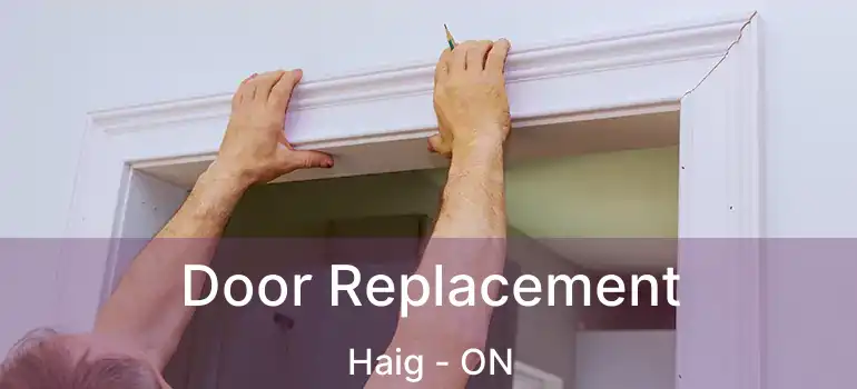 Door Replacement Haig - ON