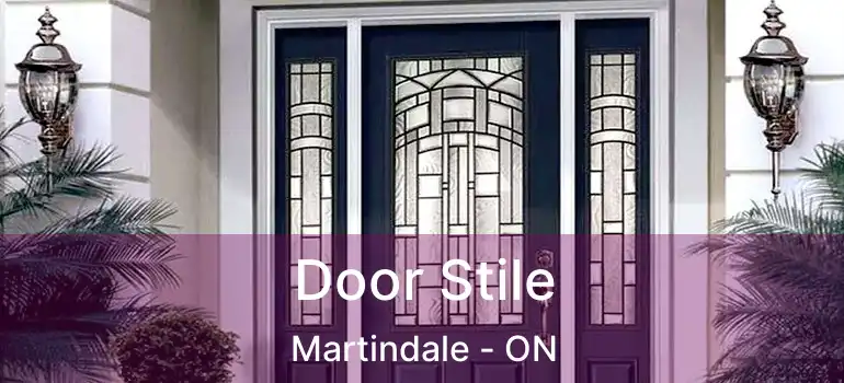  Door Stile Martindale - ON