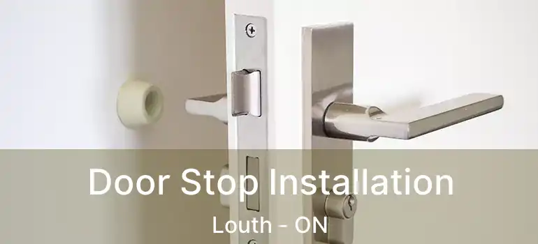  Door Stop Installation Louth - ON