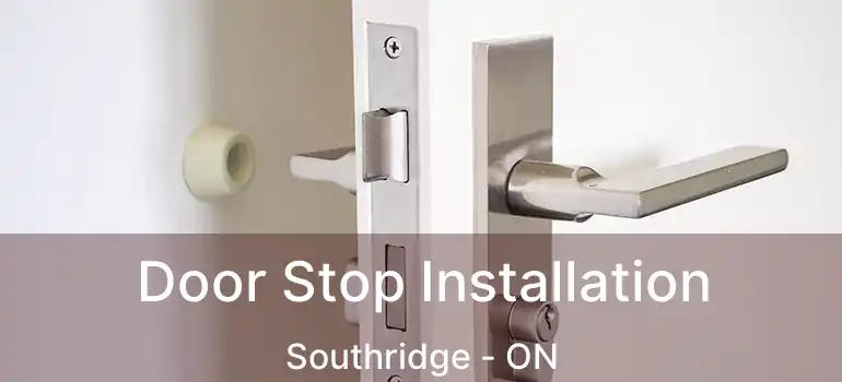  Door Stop Installation Southridge - ON