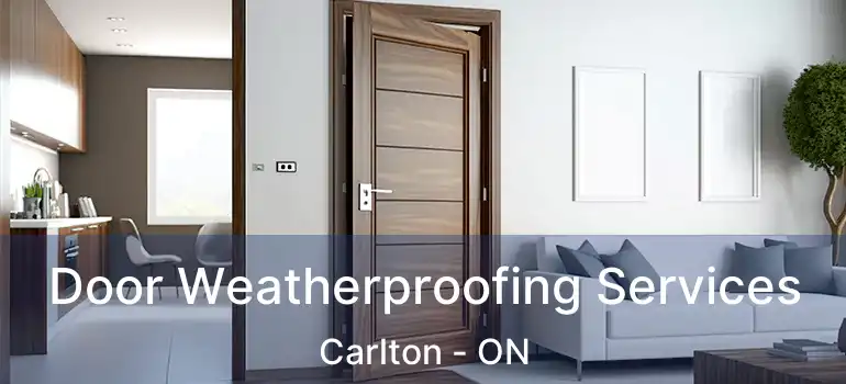  Door Weatherproofing Services Carlton - ON