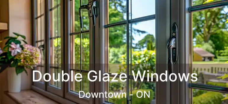 Double Glaze Windows Downtown - ON