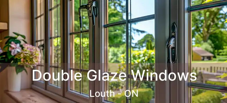 Double Glaze Windows Louth - ON