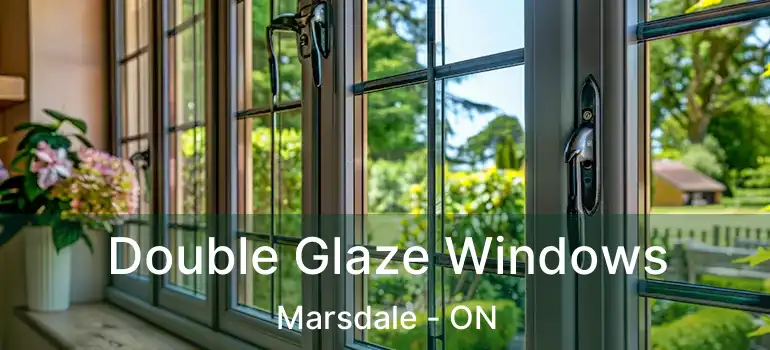  Double Glaze Windows Marsdale - ON