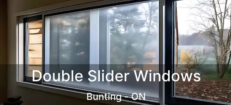 Double Slider Windows Bunting - ON