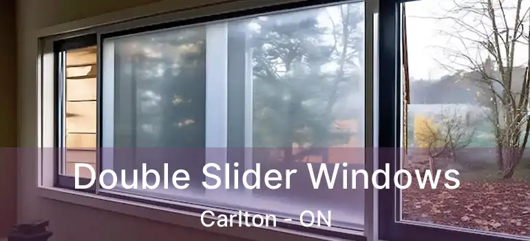 Double Slider Windows Carlton - ON