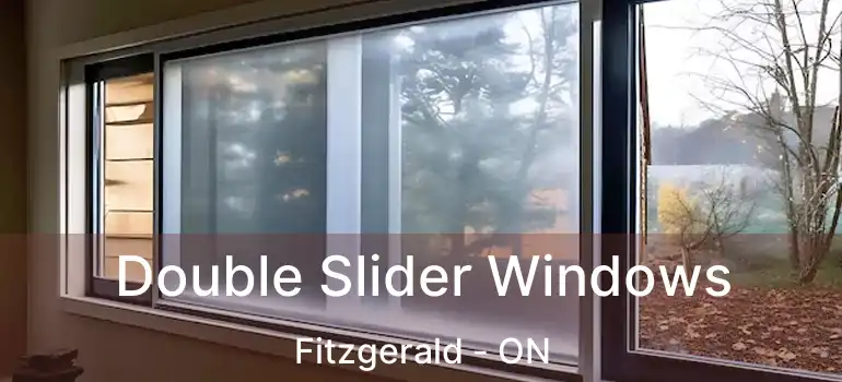  Double Slider Windows Fitzgerald - ON