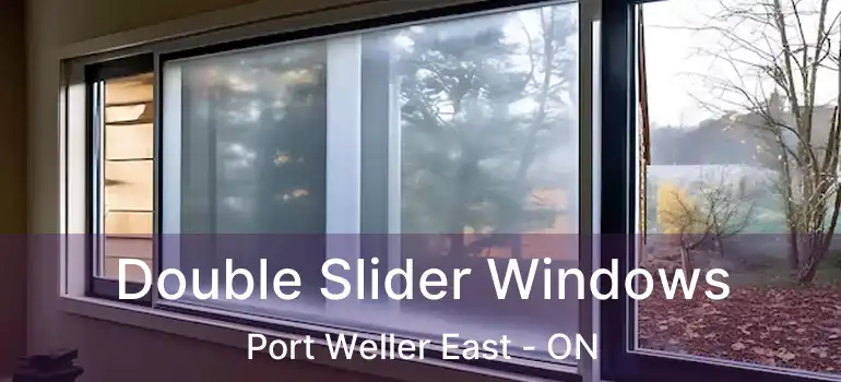  Double Slider Windows Port Weller East - ON