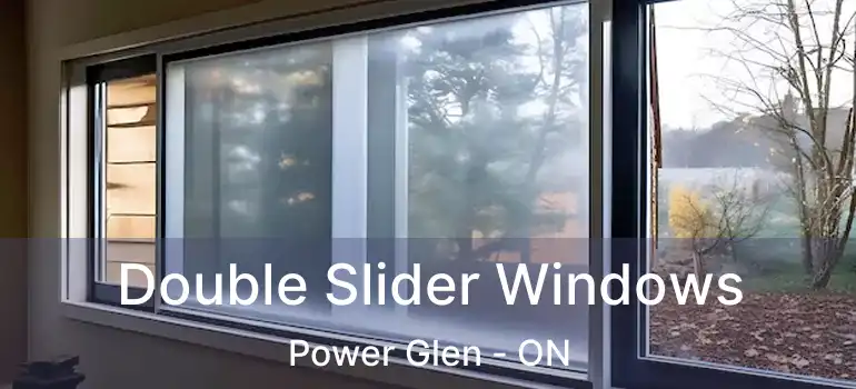  Double Slider Windows Power Glen - ON