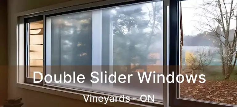  Double Slider Windows Vineyards - ON