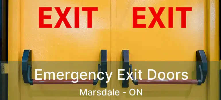  Emergency Exit Doors Marsdale - ON