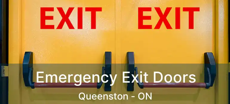 Emergency Exit Doors Queenston - ON