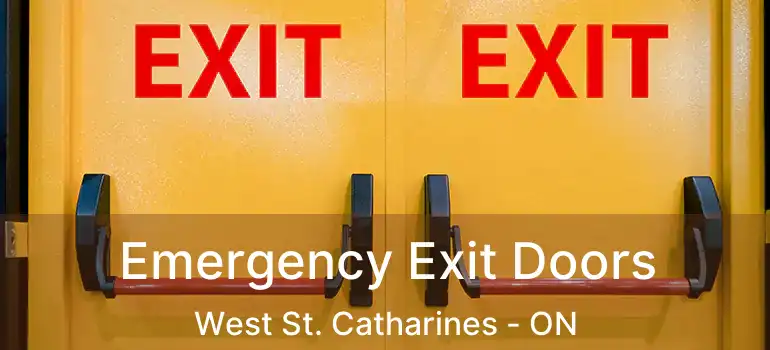  Emergency Exit Doors West St. Catharines - ON