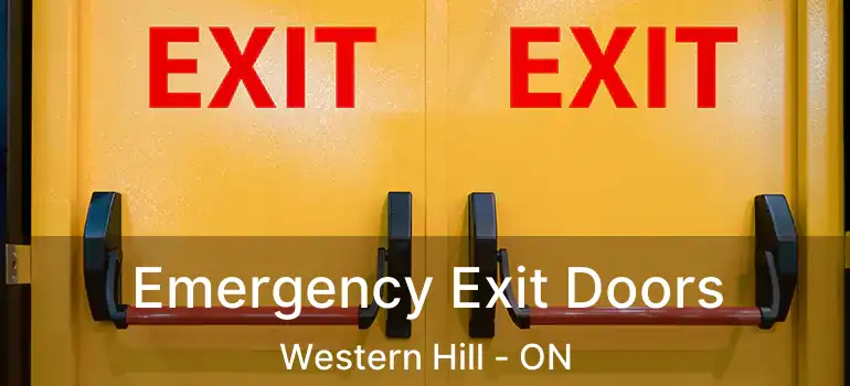  Emergency Exit Doors Western Hill - ON