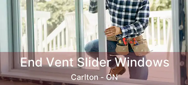  End Vent Slider Windows Carlton - ON