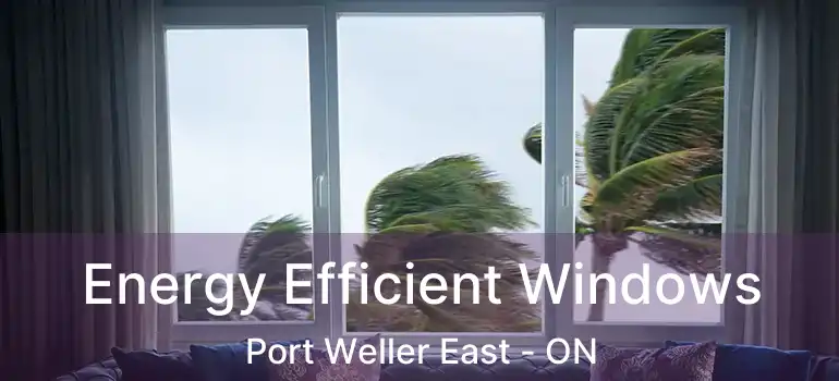 Energy Efficient Windows Port Weller East - ON