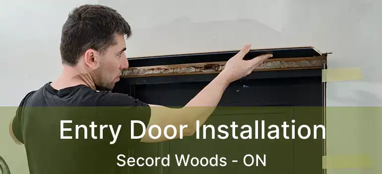 Entry Door Installation Secord Woods - ON