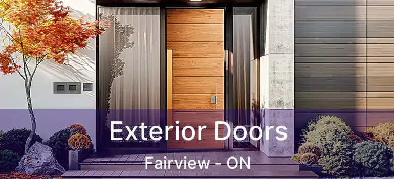  Exterior Doors Fairview - ON
