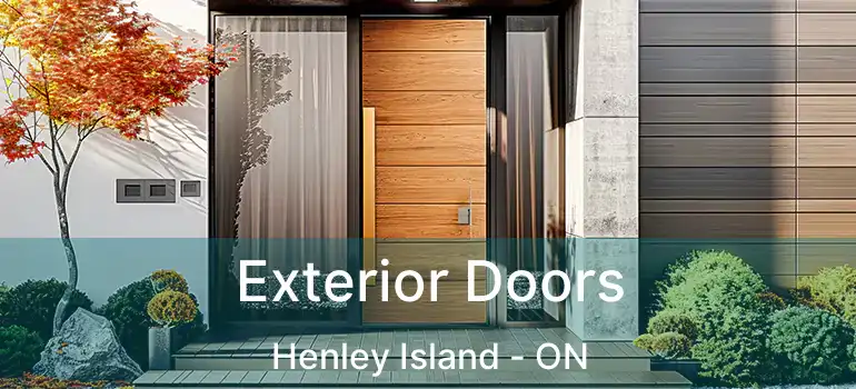  Exterior Doors Henley Island - ON