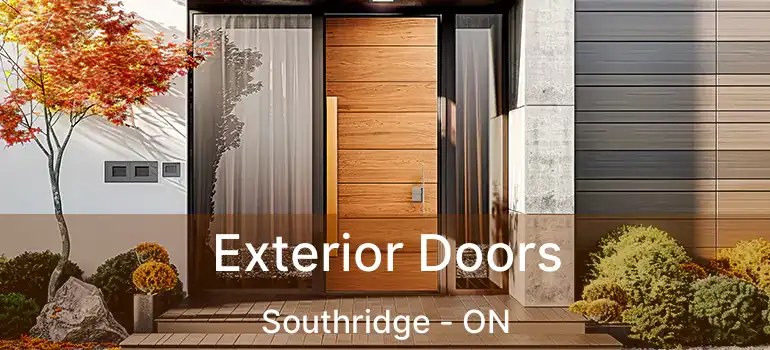  Exterior Doors Southridge - ON