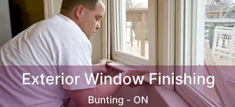 Exterior Window Finishing Bunting - ON