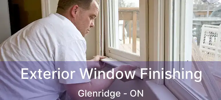 Exterior Window Finishing Glenridge - ON