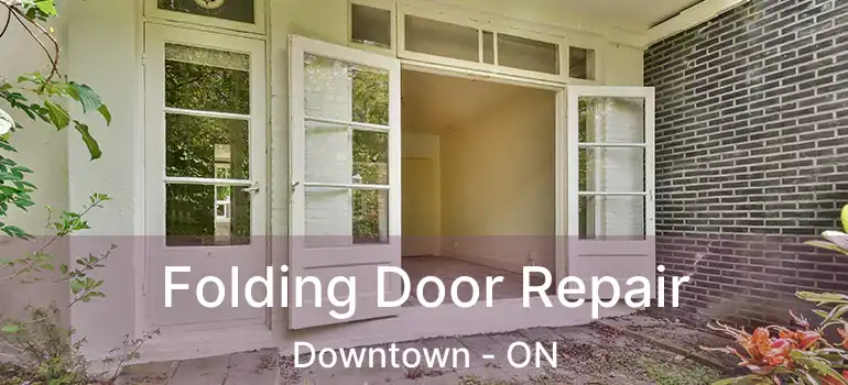 Folding Door Repair Downtown - ON
