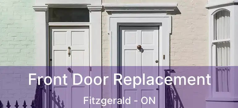  Front Door Replacement Fitzgerald - ON