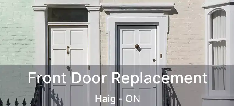  Front Door Replacement Haig - ON