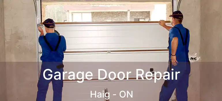  Garage Door Repair Haig - ON