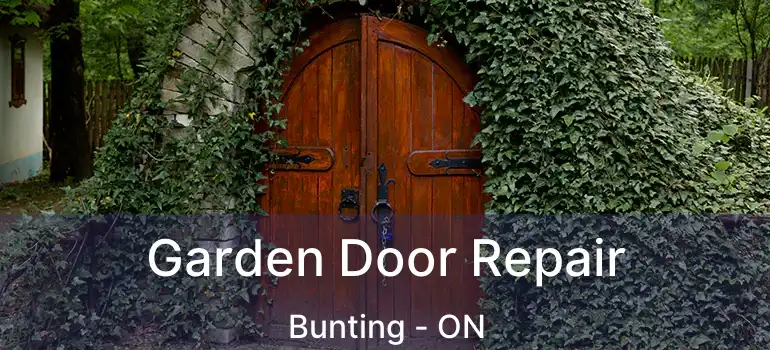  Garden Door Repair Bunting - ON