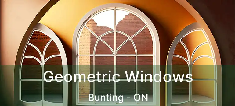  Geometric Windows Bunting - ON