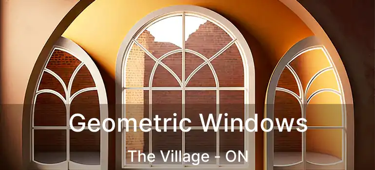  Geometric Windows The Village - ON