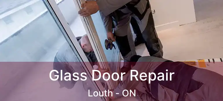  Glass Door Repair Louth - ON