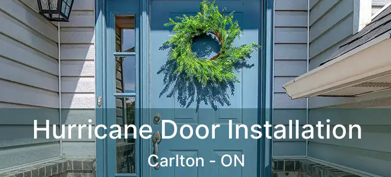  Hurricane Door Installation Carlton - ON