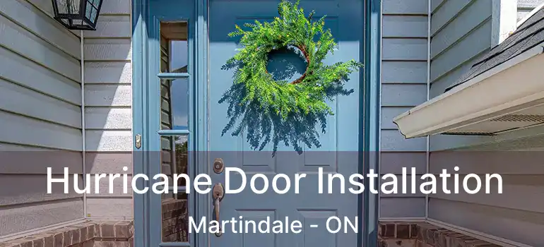 Hurricane Door Installation Martindale - ON