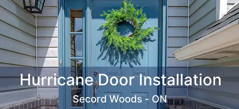 Hurricane Door Installation Secord Woods - ON