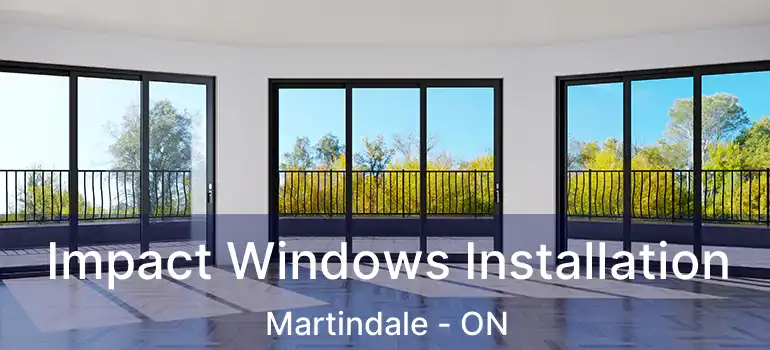  Impact Windows Installation Martindale - ON