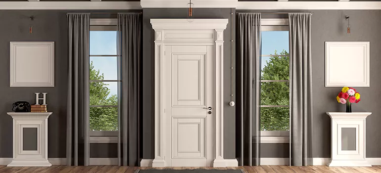 Removable Center Door Mullion in St. Catharines, Ontario