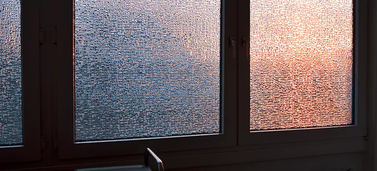 Frosted Glass Window Replacement in St. Catharines, Ontario