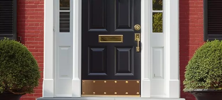 Commercial Door Kick Plate Installation in St. Catharines, ON