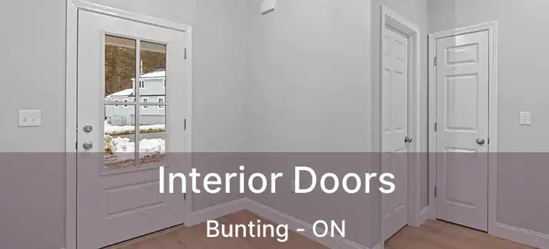  Interior Doors Bunting - ON