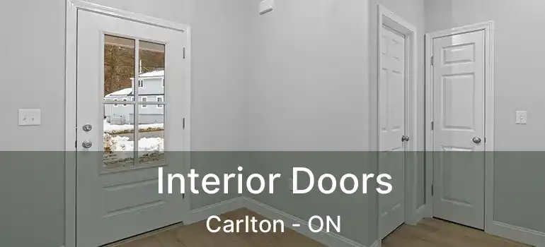 Interior Doors Carlton - ON