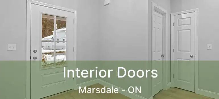  Interior Doors Marsdale - ON