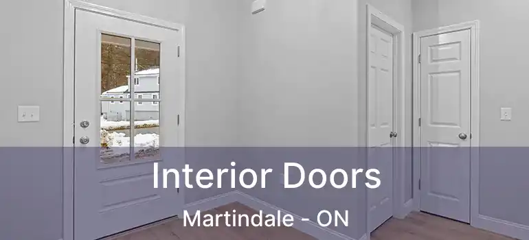 Interior Doors Martindale - ON