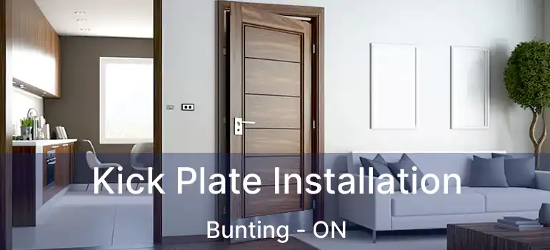 Kick Plate Installation Bunting - ON