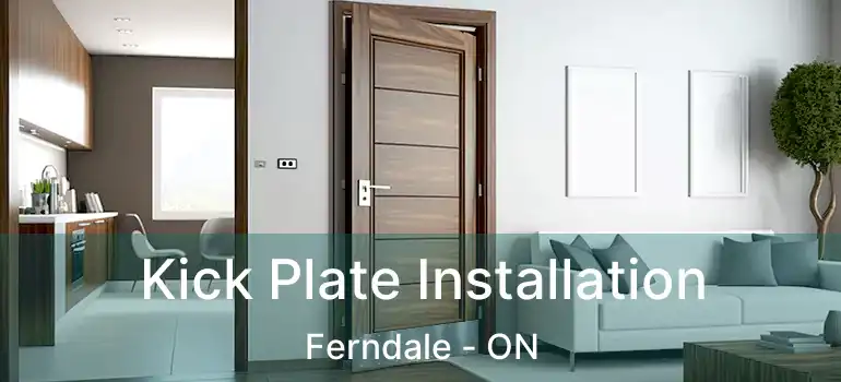  Kick Plate Installation Ferndale - ON
