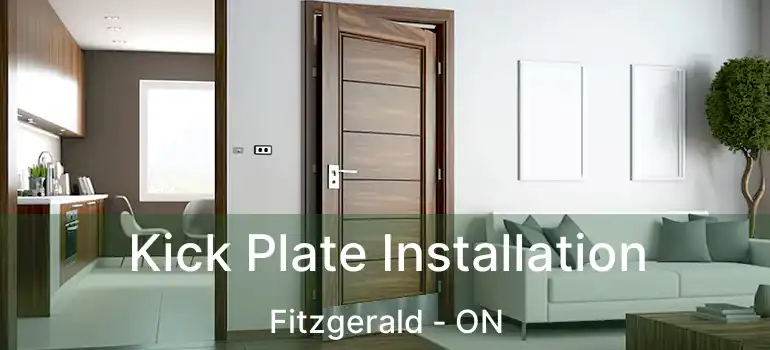  Kick Plate Installation Fitzgerald - ON