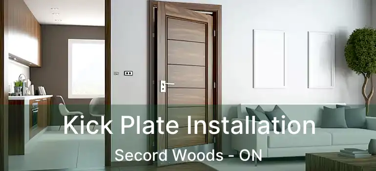 Kick Plate Installation Secord Woods - ON