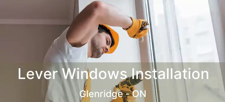  Lever Windows Installation Glenridge - ON